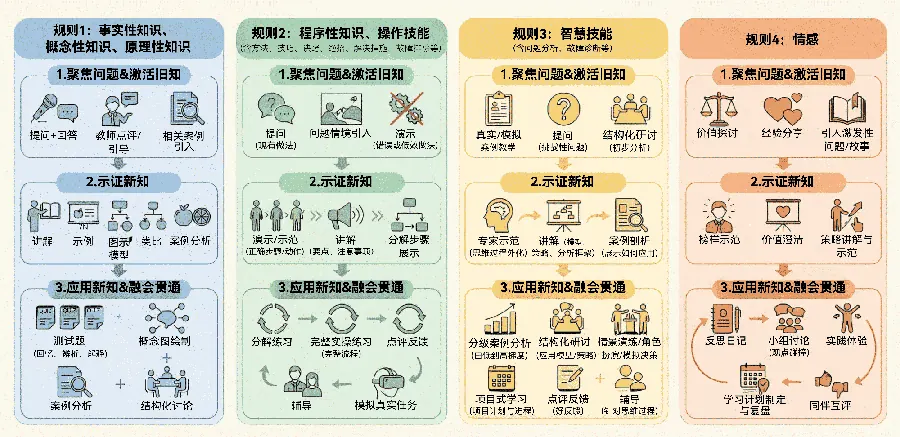 教学活动设计规则