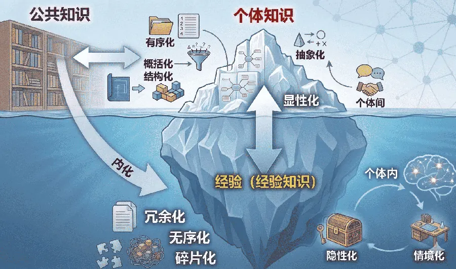 经验与知识关系模型