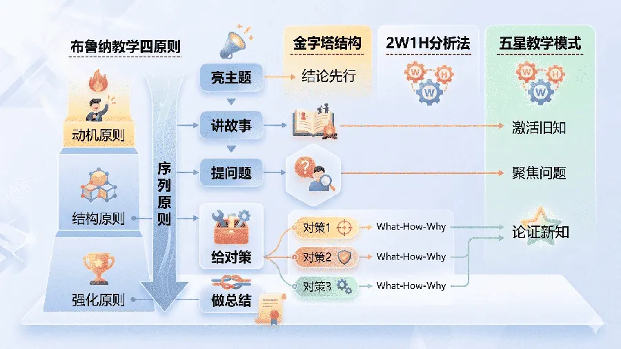 微课教学设计五步法